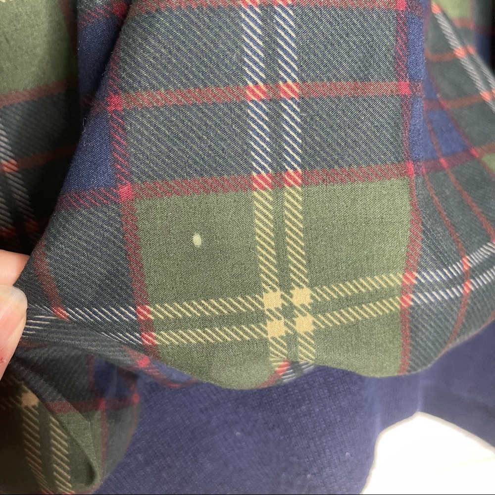 Vintage 1999 US Open Plaid Sweatshirt Windbreaker Sz XL - Picture 12 of 12
